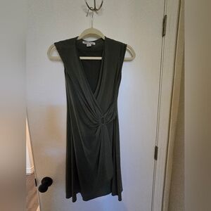 Tommy Bahama Olive Sleeveless Maxi Dress